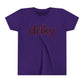 Youth Little Driky - Rose Blood Short Sleeve Tee