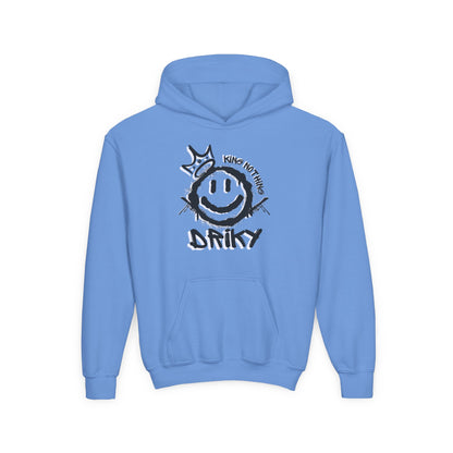Driky King Nothing - Blackout - Youth Heavy Blend Hoodie