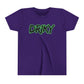 Youth Driky Rough Ryder - Green Monkey Short Sleeve Tee