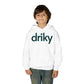 Little Driky - Blue Brain - Youth Heavy Blend Hoodie