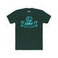 Driky Laugh at the World - Blue Brain Cotton Crew Tee