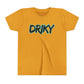 Youth Driky Rough Ryder - Blue Brain Short Sleeve Tee