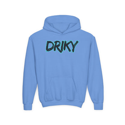 Driky Rough Ryder - Blue Brain - Youth Heavy Blend Hoodie