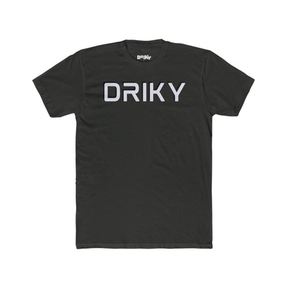 Driky Stud Muffin - White Night Cotton Crew Tee