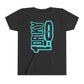 Youth Driky 1 point 0 Bro - - Blue Brain Back Print Short Sleeve Tee