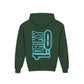 Youth Driky 1 point 0 Bro - Blue Brain Backprint - Heavy Blend Hoodie 16 Colors
