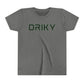 Youth Driky Stud Muffin - Green Monkey Short Sleeve Tee