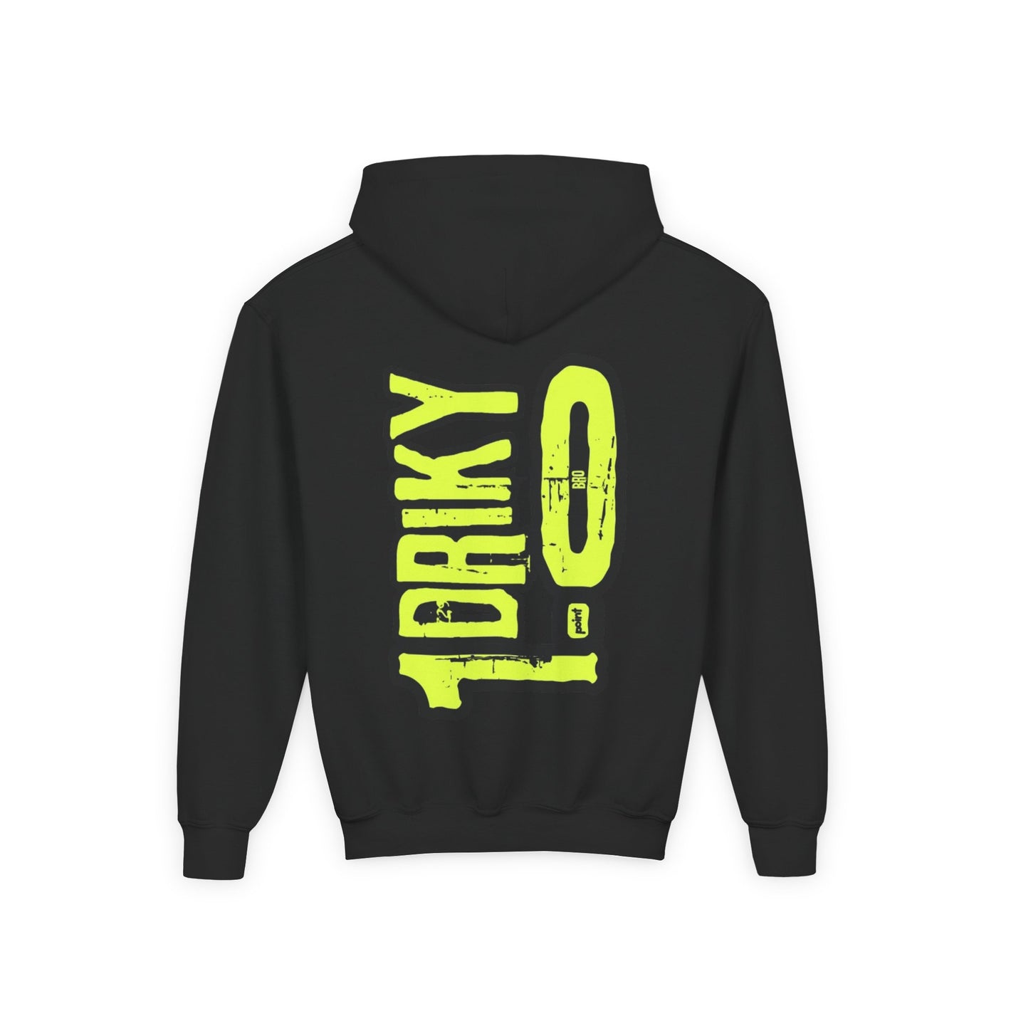Youth Driky 1 point 0 Bro - Banana Sunshine Backprint - Heavy Blend Hoodie 16 Colors