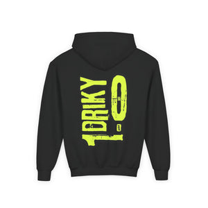 Youth Driky 1 point 0 Bro - Banana Sunshine Backprint - Heavy Blend Hoodie 16 Colors
