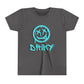 Youth Driky Die Happy - Blue Brain Short Sleeve Tee
