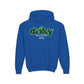 Driky ESTD Wear - Green Monkey - Youth Heavy Blend Hoodie