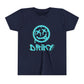 Youth Driky Die Happy - Blue Brain Short Sleeve Tee