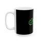 Driky Wear - Green Monkey - 11oz Coffee Cup