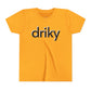 Youth Little Driky - Blackout Short Sleeve Tee
