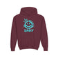Driky King Nothing - Blue Brain - Youth Heavy Blend Hoodie