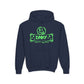 Driky Laugh at the World - Green Monkey - Youth Heavy Blend Hoodie