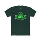 Driky Laugh at the World - Green Monkey Cotton Crew Tee