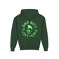 Drikyz Good Guys Finish Last - Green Monkey - (Back Print) Youth Heavy Blend Hoodie