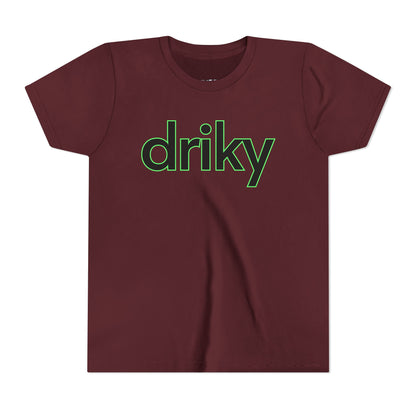 Youth Little Driky - Green Monkey Short Sleeve Tee