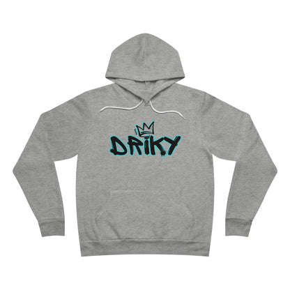 Driky Roy-al - Blue Brain Fleece Pullover Hoodie