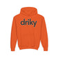 Little Driky - Blue Brain - Youth Heavy Blend Hoodie