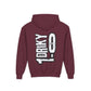 Driky 1 point 0 Bro - OG2 - (Back Print) Youth Heavy Blend Hoodie