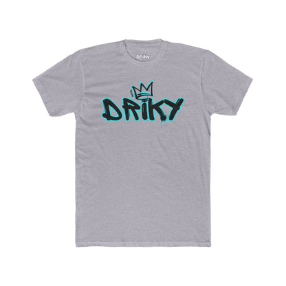 Driky Roy-al - Blue Brain Cotton Crew Tee