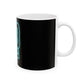 Driky 1 point 0 Bro - Blue Brain 11oz Coffee Cup