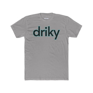 Little Driky - Blue Brain Cotton Crew Tee