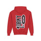 Driky 1 point 0 Bro - OG - (Back Print) Youth Heavy Blend Hoodie