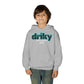 Driky ESTD Wear - Blue Brain - Youth Heavy Blend Hoodie