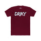 Driky Rough Ryder - White Night Cotton Crew Tee