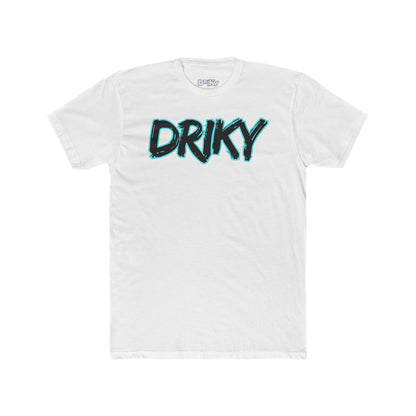 Driky Rough Ryder - Blue Brain Cotton Crew Tee