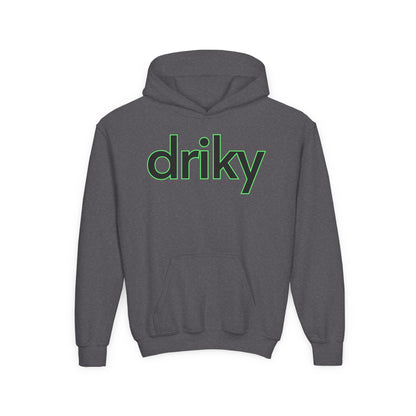 Little Driky - Green Monkey - Youth Heavy Blend Hoodie