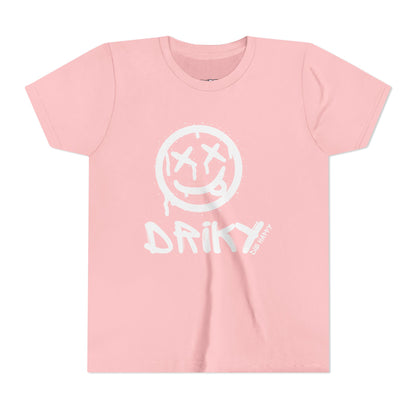 Youth Driky Die Happy - Simple Short Sleeve Tee