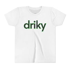 Youth Little Driky - Green Monkey Short Sleeve Tee
