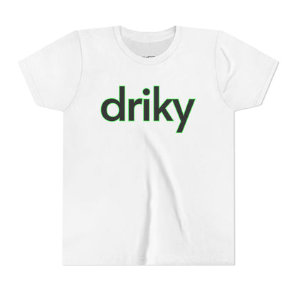 Youth Little Driky - Green Monkey Short Sleeve Tee