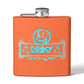 Driky Laugh at the World Stainless Steel Flask - 6oz