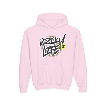 Driky Life - Banana Sunshine - Youth Heavy Blend Hoodie