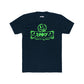 Driky Laugh at the World - Green Monkey Cotton Crew Tee
