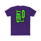 Driky 1 point 0 Bro Green Monkey - Back Print Cotton Crew Tee