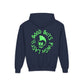 Drikyz Good Guys Finish Last - Green Monkey - (Back Print) Youth Heavy Blend Hoodie