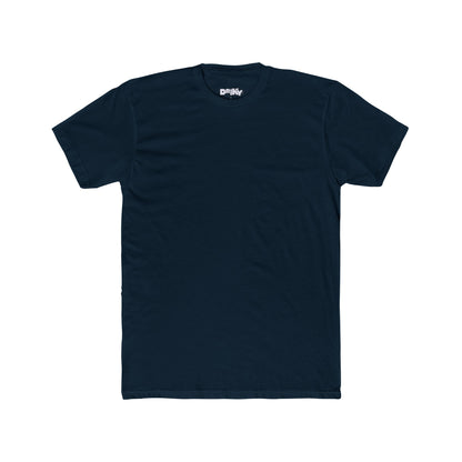 Driky 1 point 0 Bro - Blue Brain - Back Print Cotton Crew Tee