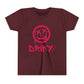 Youth Driky Die Happy - Rose Blood Short Sleeve Tee