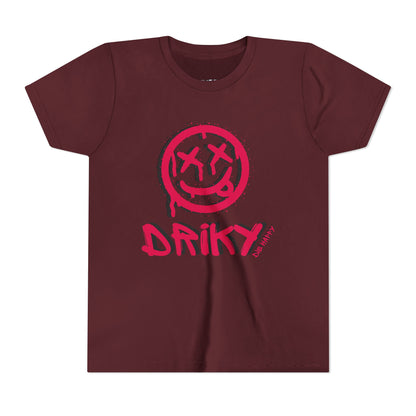 Youth Driky Die Happy - Rose Blood Short Sleeve Tee