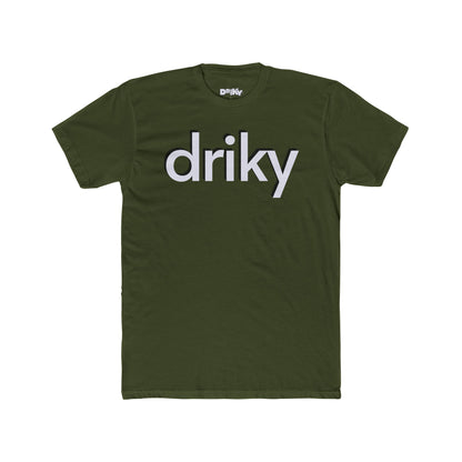 Little Driky - White Night Cotton Crew Tee