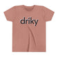 Youth Little Driky - Blackout Short Sleeve Tee