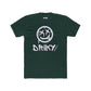 Driky Die Happy - White Night Cotton Crew Tee