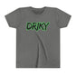 Youth Driky Rough Ryder - Green Monkey Short Sleeve Tee