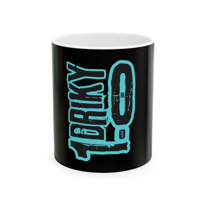 Driky 1 point 0 Bro - Blue Brain 11oz Coffee Cup